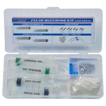 Quaxar Universal Fluid Bleeding Kit One Size Clear