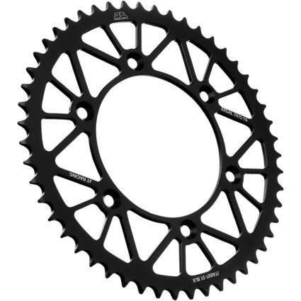 Jt Sprockets Roda Dentada Traseira De Alumínio Ktm Jta897.51blk 51t Black