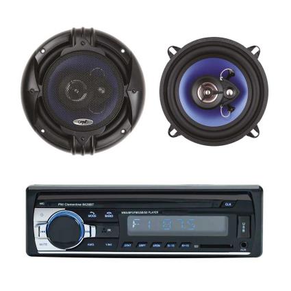 Pni Rádio Mp Ak001 3 Jogador Kit One Size Black / Blue