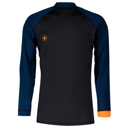 Aqualung Homem De Manga Comprida Rashguard Sf L Black / Navy
