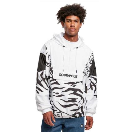 Southpole Jaqueta Corta-vento Tiger M White / Black