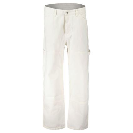 Superdry Calça High Rise Carpenter 28 Ecru