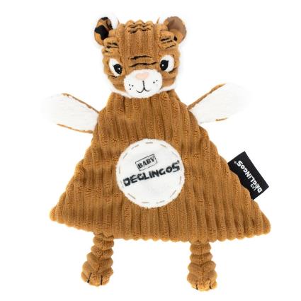 Boneco-doudou baby, spéculos, o tigre, 28 cm