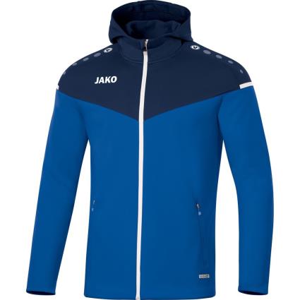 Jako Chaqueta Con Capucha Para Niños Jako Champ 2.0 11-12 Years bleu royal/bleu marine