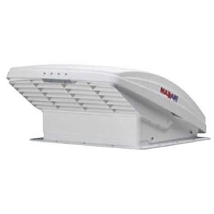 Maxxair Vent Fan Deluxe 10 One Size White