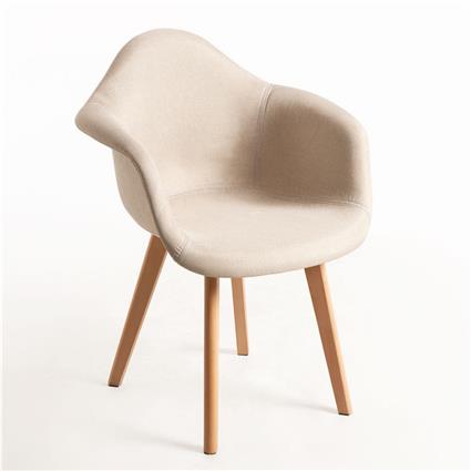 Presentes Miguel - Cadeira Belu Tecido - Beige