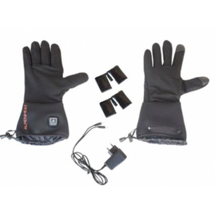 Alpenheat Luvas Finas Aquecidas M Black