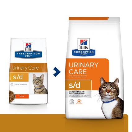 Hill's Prescription Diet s/d Urinary Care ração para gatos  - 1,5 kg