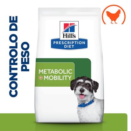 Hill's Prescription Diet Metabolic + Mobility Mini ração para cães - 6 kg