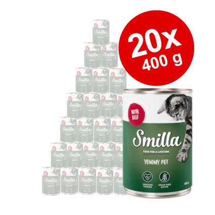 Smilla Yummy Pot 20 x 400 g - Salmão