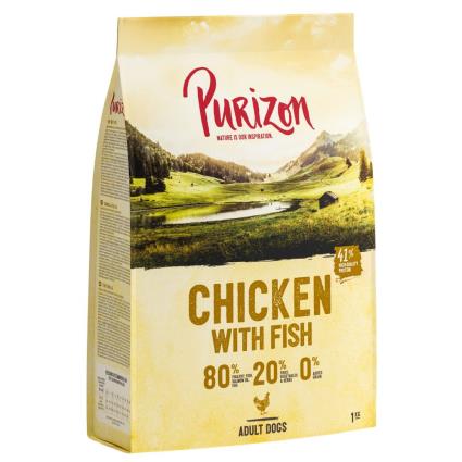 Purizon Adult Frango com peixe - sem cereais - Pack económico: 2 x 12 kg