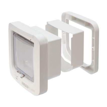 Extensão de túnel para gateiras - Cat Mate 360W e Cat Mate Elite com microchip (branco)