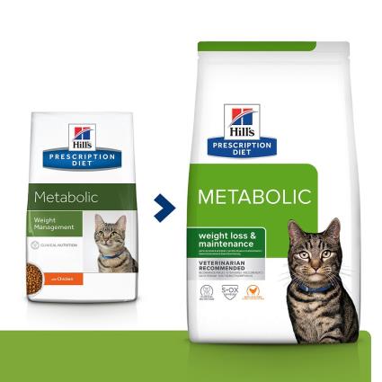 Hill's Prescription Diet Metabolic ração para gatos - 3 kg