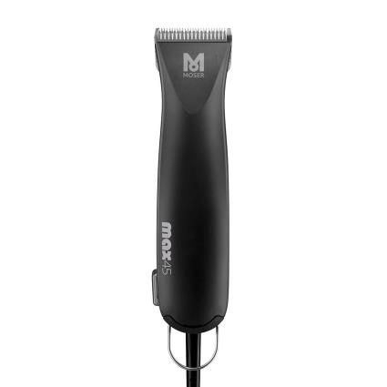 Máquina de tosquiar Moser max45 (Tipo 1245)  - Moser max45 incl. cabeça de corte 1mm e 2 pentes encaixáveis