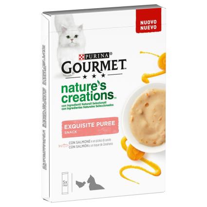 Gourmet Nature's Creations Snack 5 x 10 g - Salmão e cenoura