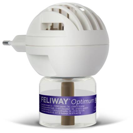 Feliway® Optimum antistress para gatos - Pack económico: 3 recargas 48 ml