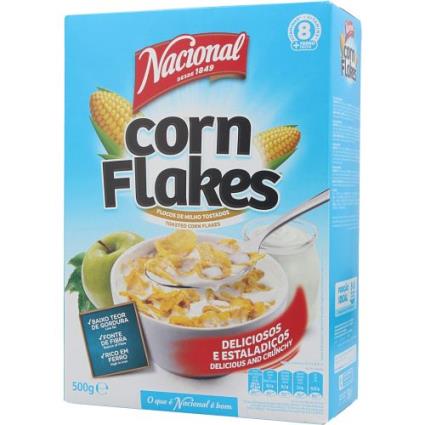 Cereais Corn Flakes Nacional 500g