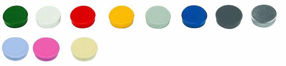 Ímanes 30mm (pack 10) (VERMELHO)