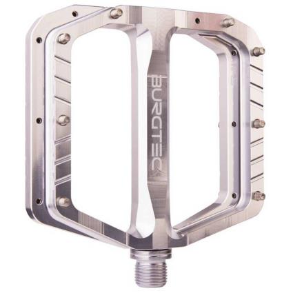 Burgtec Pedais Penthouse Flat Mk5 One Size Silver