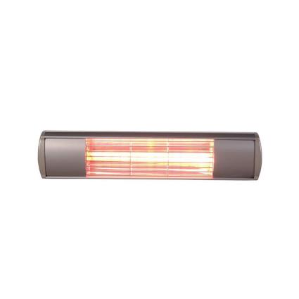 Kekai Aquecedor De Halogênio De Parede Golden Tube 1500w One Size Dark Grey