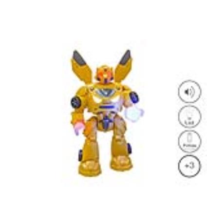 ROBOT LUZ E SOM 25CM