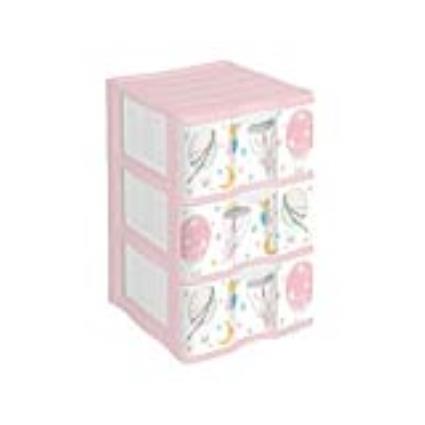 CONJUNTO 3 GAVETAS 40X38X48.5CM