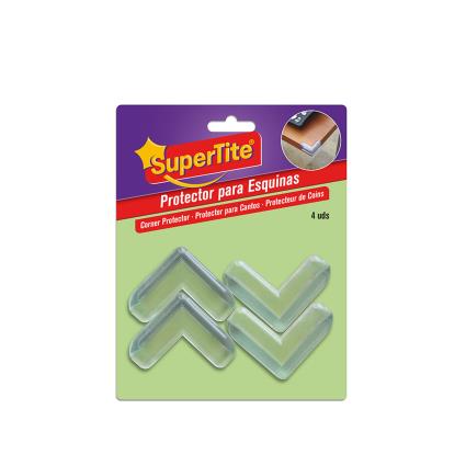 SUPERTITE PROTETOR CANTO ACRILICO PACK 4 8069