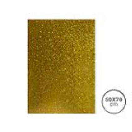FAMA FOLHA ESPONJA EVA GLITTER 2MM 50X70CM