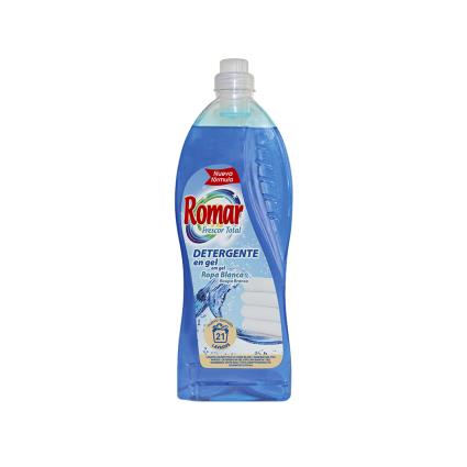 ROMAR DETERGENTE LÍQUIDO GEL BRANCA 1.5L