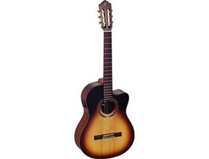 Guitarra Clássica Eletrificada ORTEGA RCE158SN-TSB