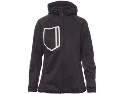 Casaco PAYPER WEAR Poliéster Mulher (S - Preto)