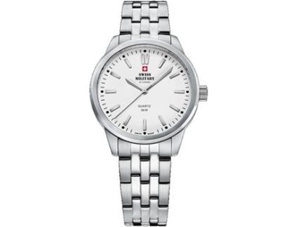 Relógio SWISS MILITARY BY CHRONO Mulher (Aço Inoxidável - Prateado)