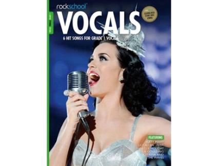 Livro ROCKSCHOOL Vocals Female - Grade 1 (Para Canto - Idioma: Inglês)