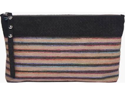 Mala BI-JOY Clutch Isabel Camurça Mulher (Preto)