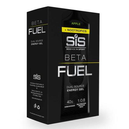 Sis Apple Energy Gels Box Beta Fuel + Nootropics 60ml 6 Unidades One Size Black