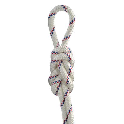 Teufelberger Corda Patron 10.5 Mm 100 m White / Blue / Red