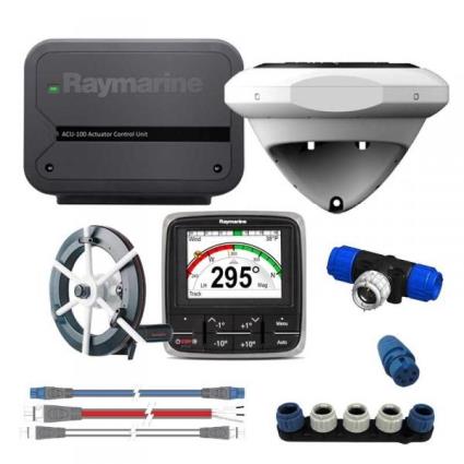 Raymarine Ev-100 Evolution Roda Piloto Para Velejar One Size Black