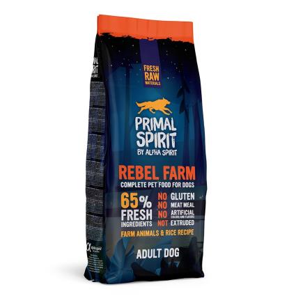 Primal Spirit 65 % Rebel Farm ração para cães - 12 kg