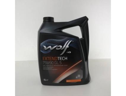 Óleo Caixa Velocidades WOLF Extendtech 75W90 GL 5 (5 L)