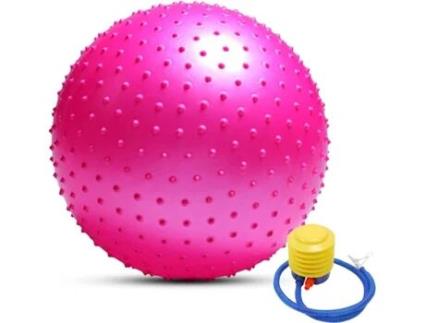 Bola de Yoga ANSELF Air Pump Rosa (75cm)
