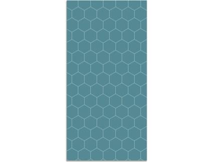 Tapete HOME & LIVING Mosaico de Hexágonos (Azul - 300x200 cm - Vinil)