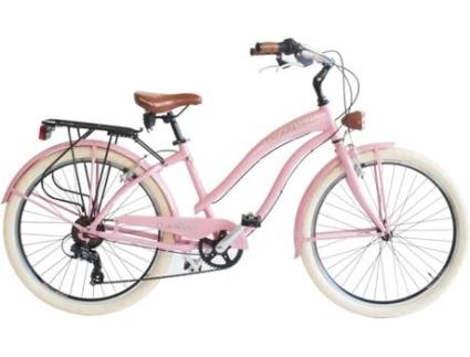 Bicicleta VIA VENETO Vv790L Cruiser Rosa (46)
