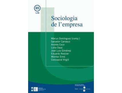 Livro Sociologia De L'Empresa de Salvador Calvo (Espanhol)