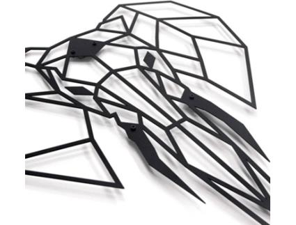 Decoração de Parede HOAGARD Metal Wall Art Elephant XL (90x75cm)