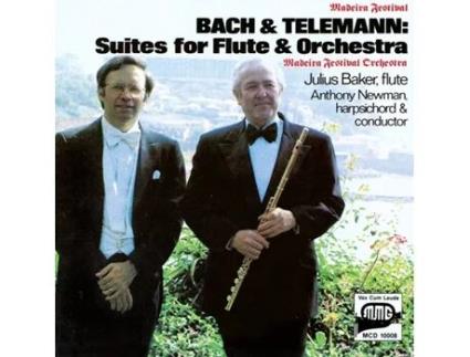 CD Baker,Julius/Newman,Anthony/Madeira Festival Orch. - Suiten für Flöte und Orchester (1CD)