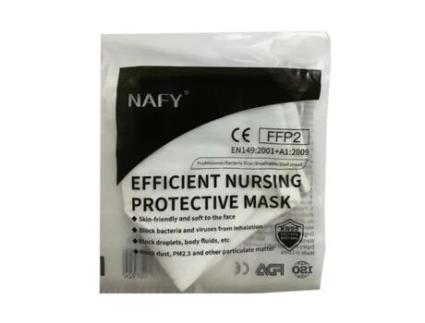 Mascarilla Facial Nafy Ffp2 Pm 2.5 Micras 1 Unidade.