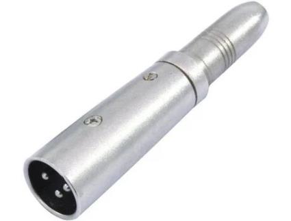Adaptador OMNITRONIC xLR(M)/Jack(F) mono