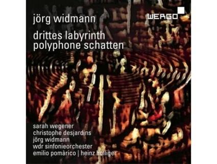 CD Wegener/Desjardins/Widmann/Holliger/WDR SO/+ - Polyphone Schatten/Drittes Labyrinth (1CD)