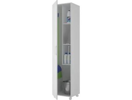Roupeiro VEP HOME Branco (183x42x41 cm - Melamina)