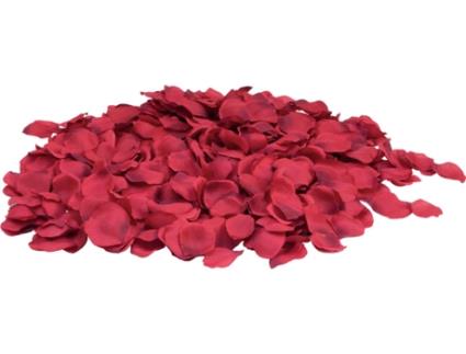 Planta Artificial EUROPALMS Rose Petals (Vermelho - 8 cm)